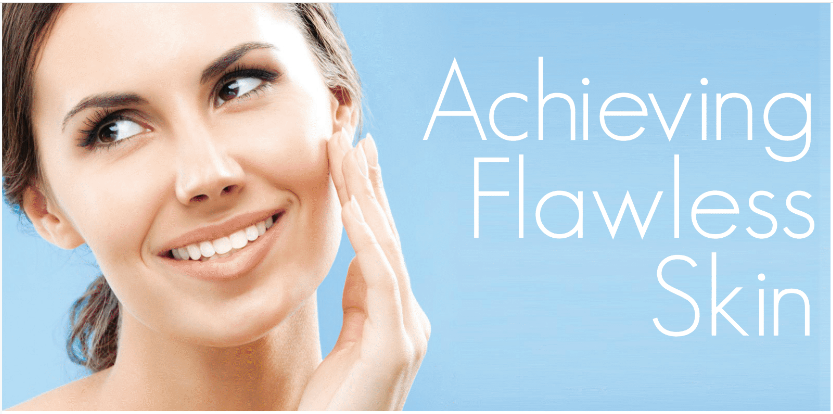 How Does Violet Summers Achieve Flawless Facial Skin?