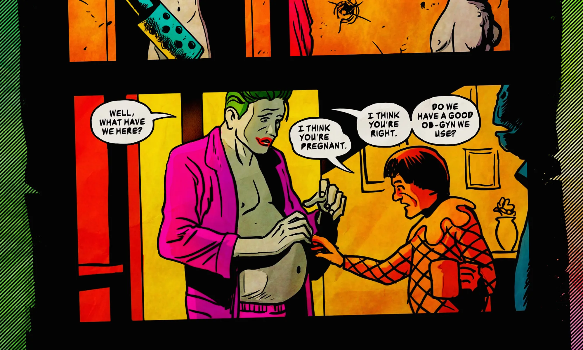 Pregnant Nude Comic