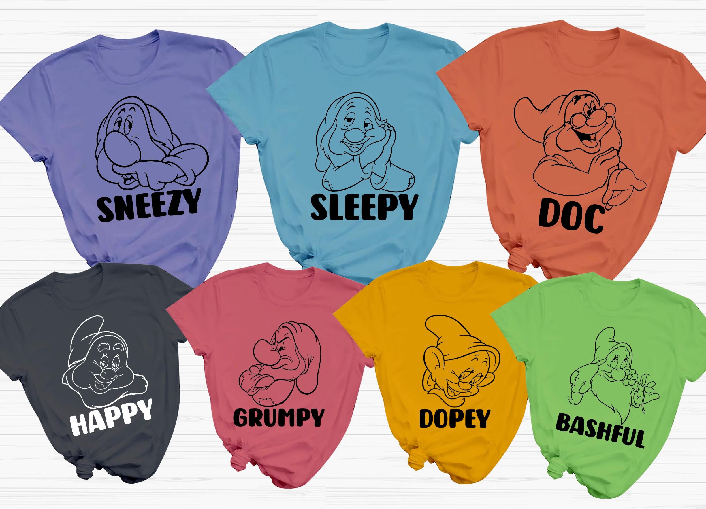 Seven Dwarfs Shirts
