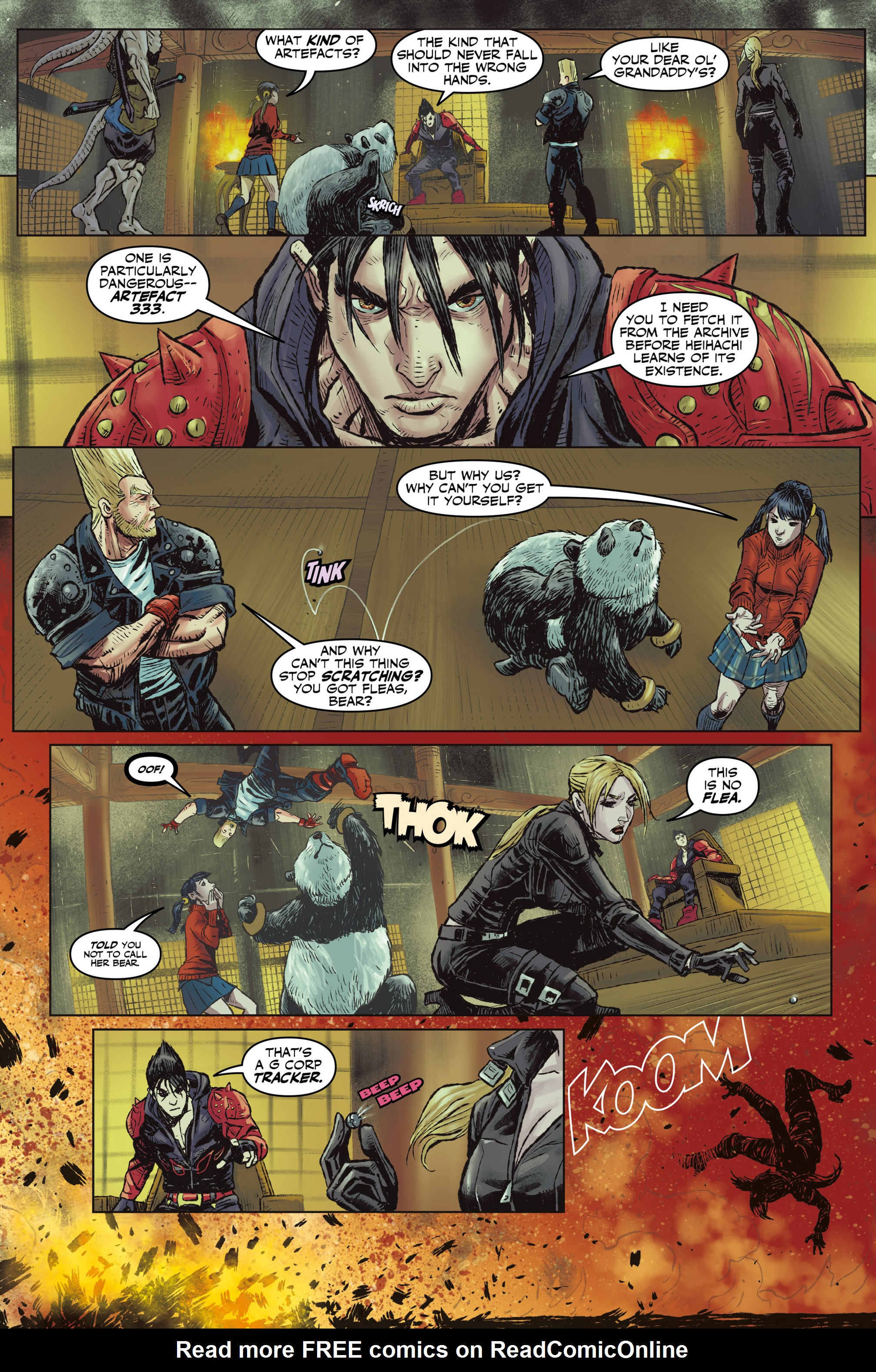 Tekken Porn Comic