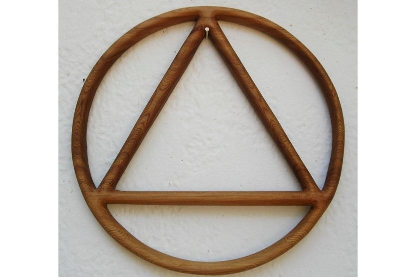 Triangle With Circle Inside Symbol Meaning Spiritual
